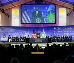 Groundbreaking of the National Museum of African American History and Culture